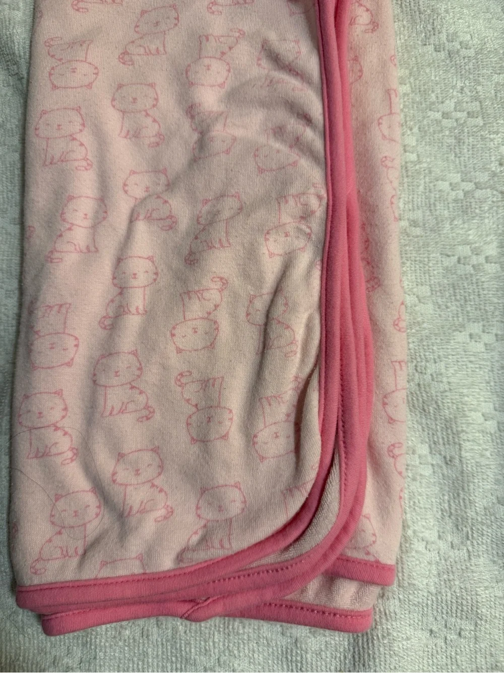 Baby Bib Set - Yellow, Pink, Gray & Green Cotton Bibs